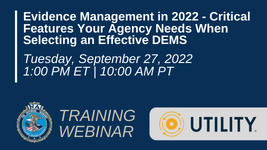 September 27, 2022 Webinar